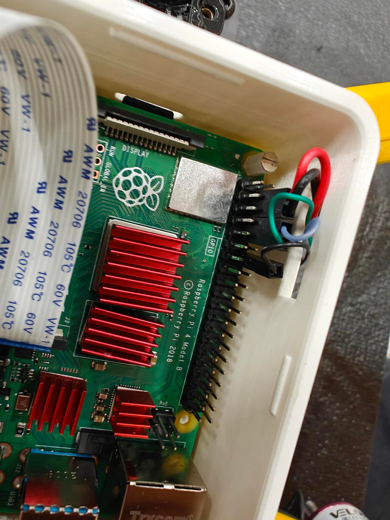 Insert link to PX4/Pi connection and picture of GPIO